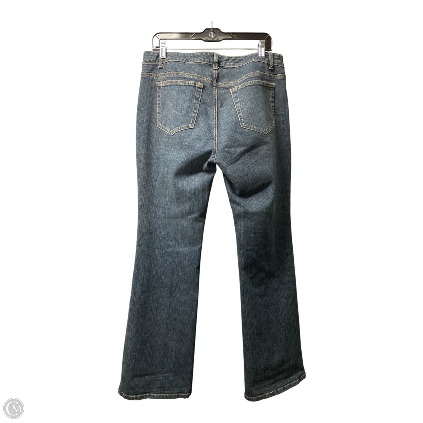 Jeans Boot Cut By Live A Little In Blue Denim, Size: 12