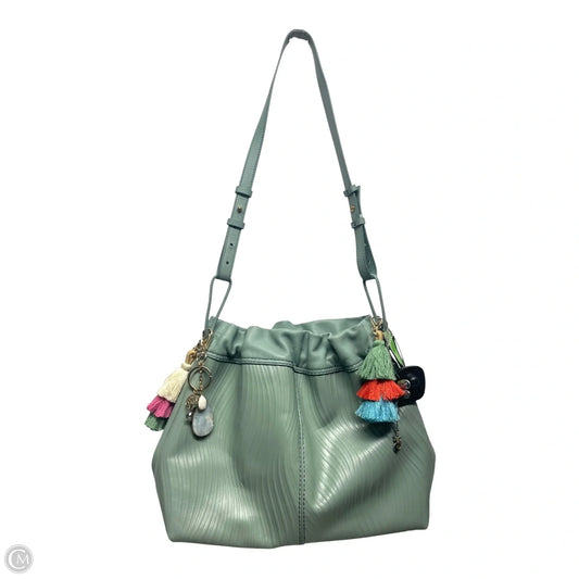 Handbag Leather By Fossil, Size: Large