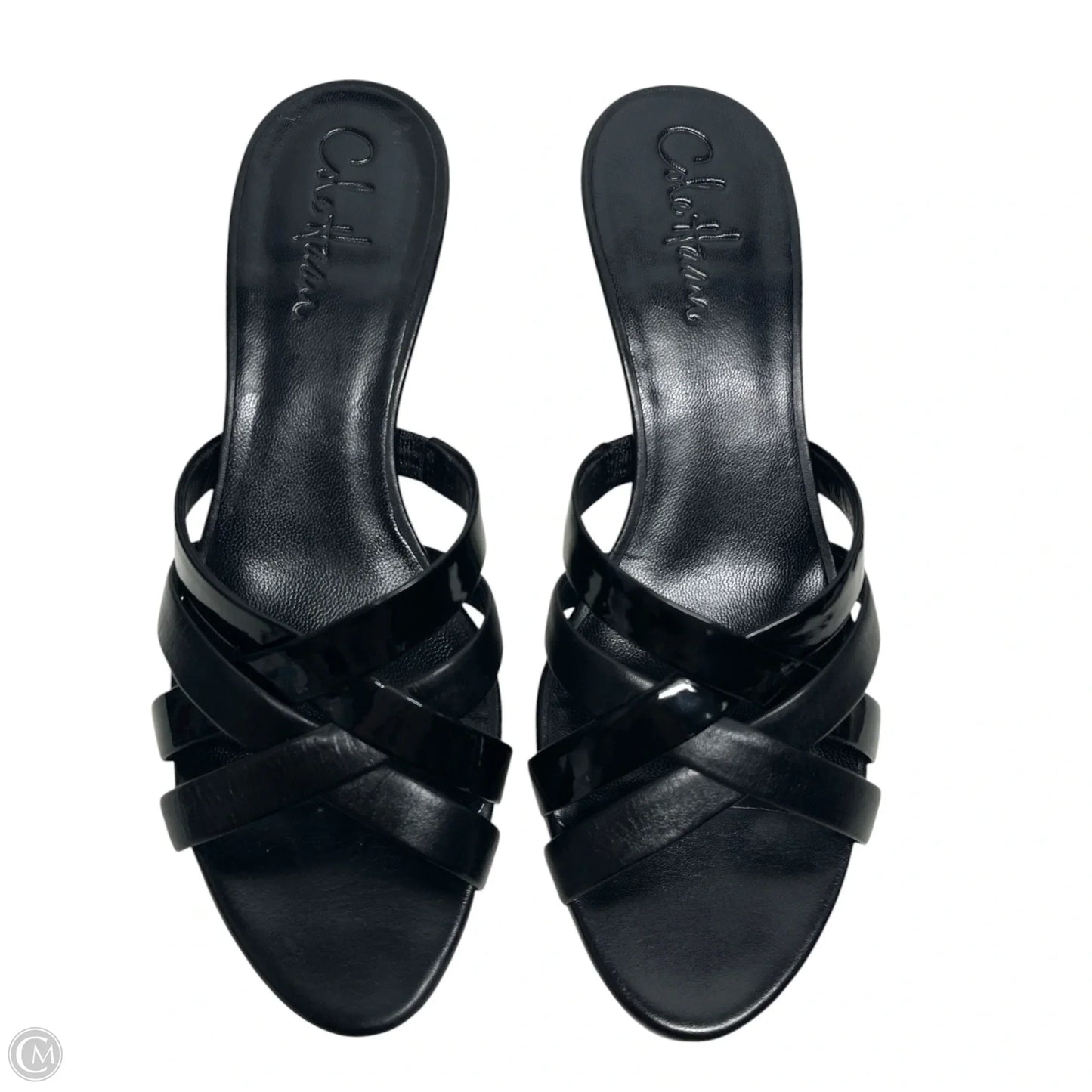 Sandals Heels Kitten By Cole-haan In Black, Size: 6.5
