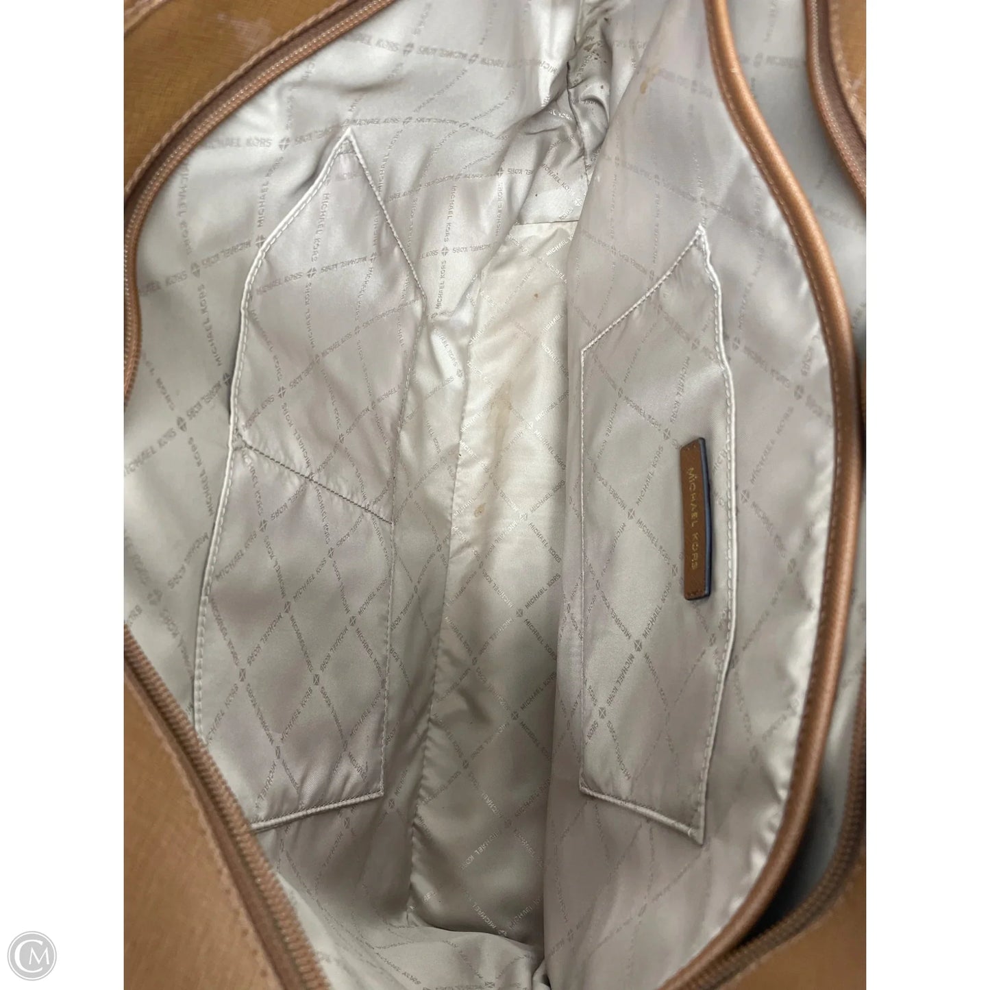 Tote Designer By Michael Kors, Size: Large