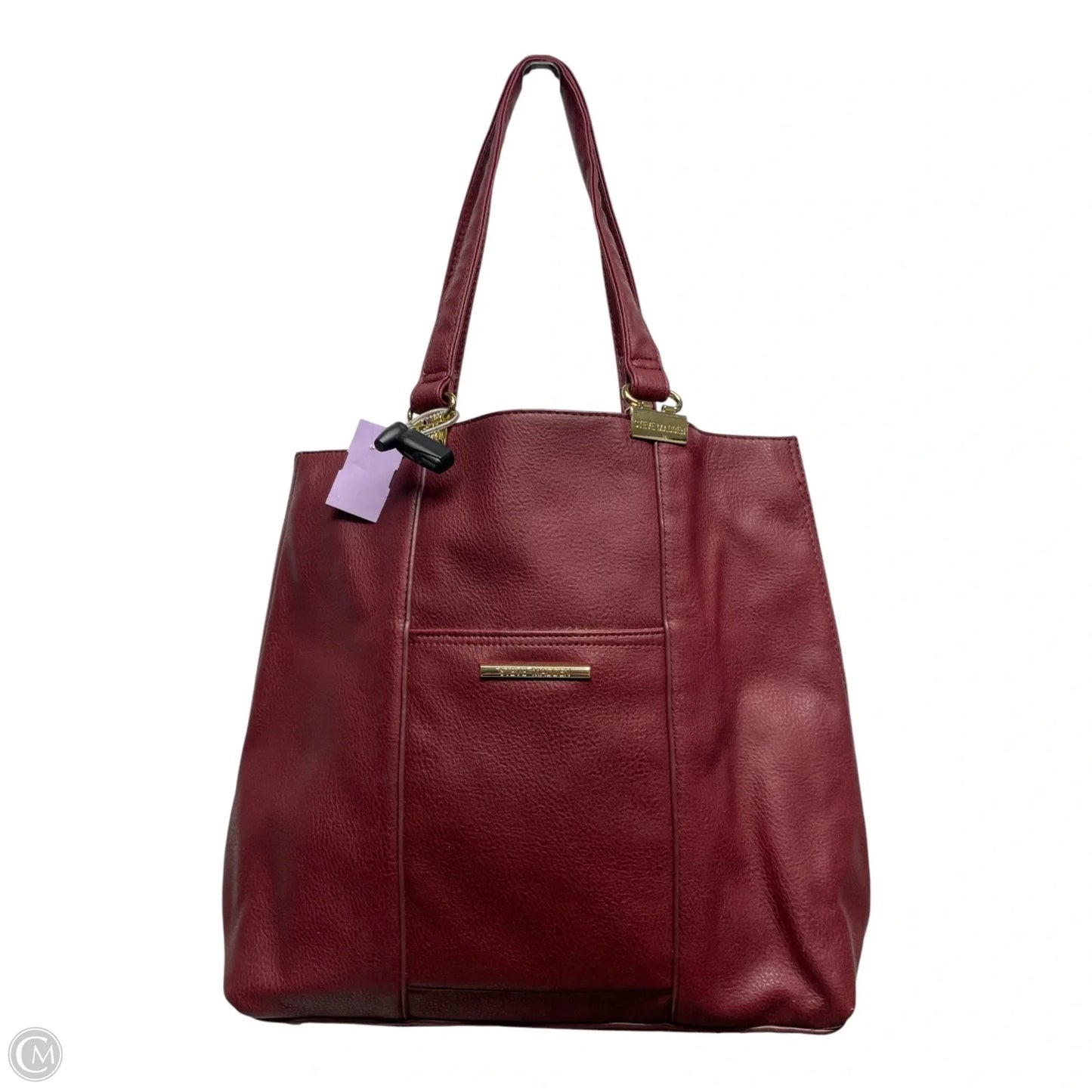 Tote Leather By Steve Madden, Size: Large