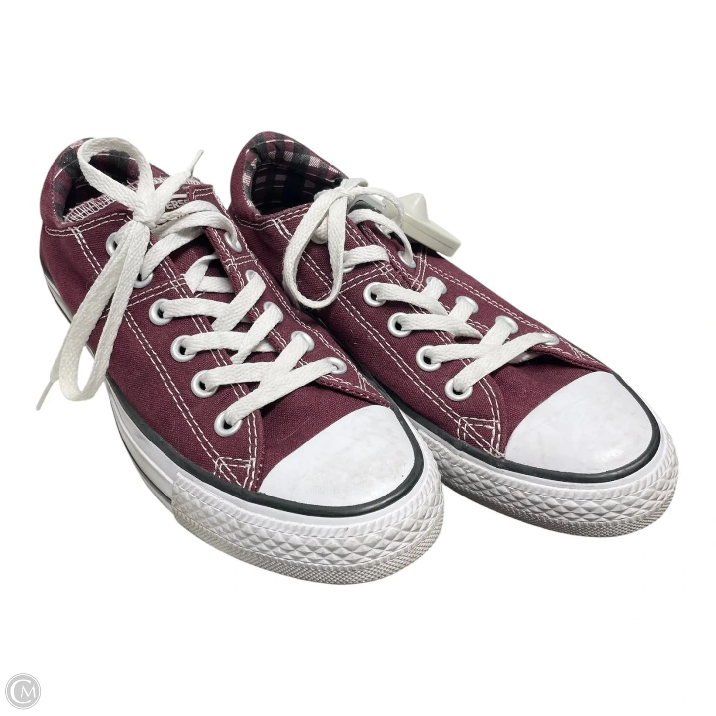 Shoes Sneakers By Converse In Maroon, Size: 8