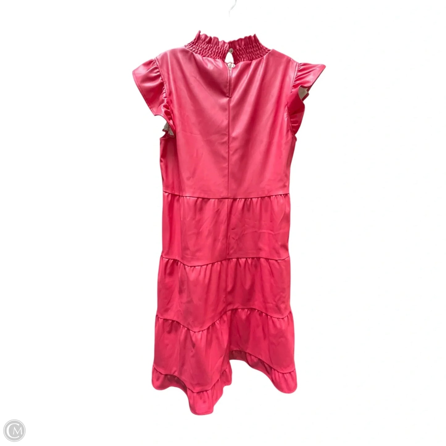 Dress Casual Midi By Voy In Coral, Size: L