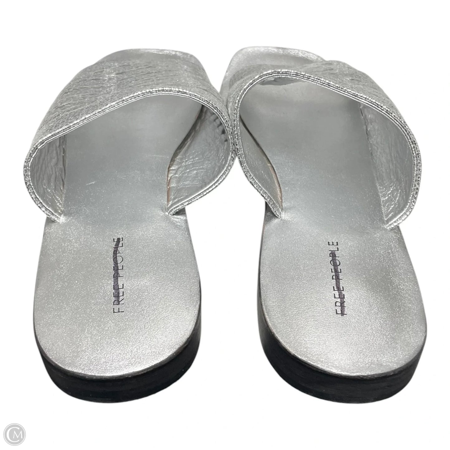 Sandals Flats By Free People In Silver, Size: 7.5