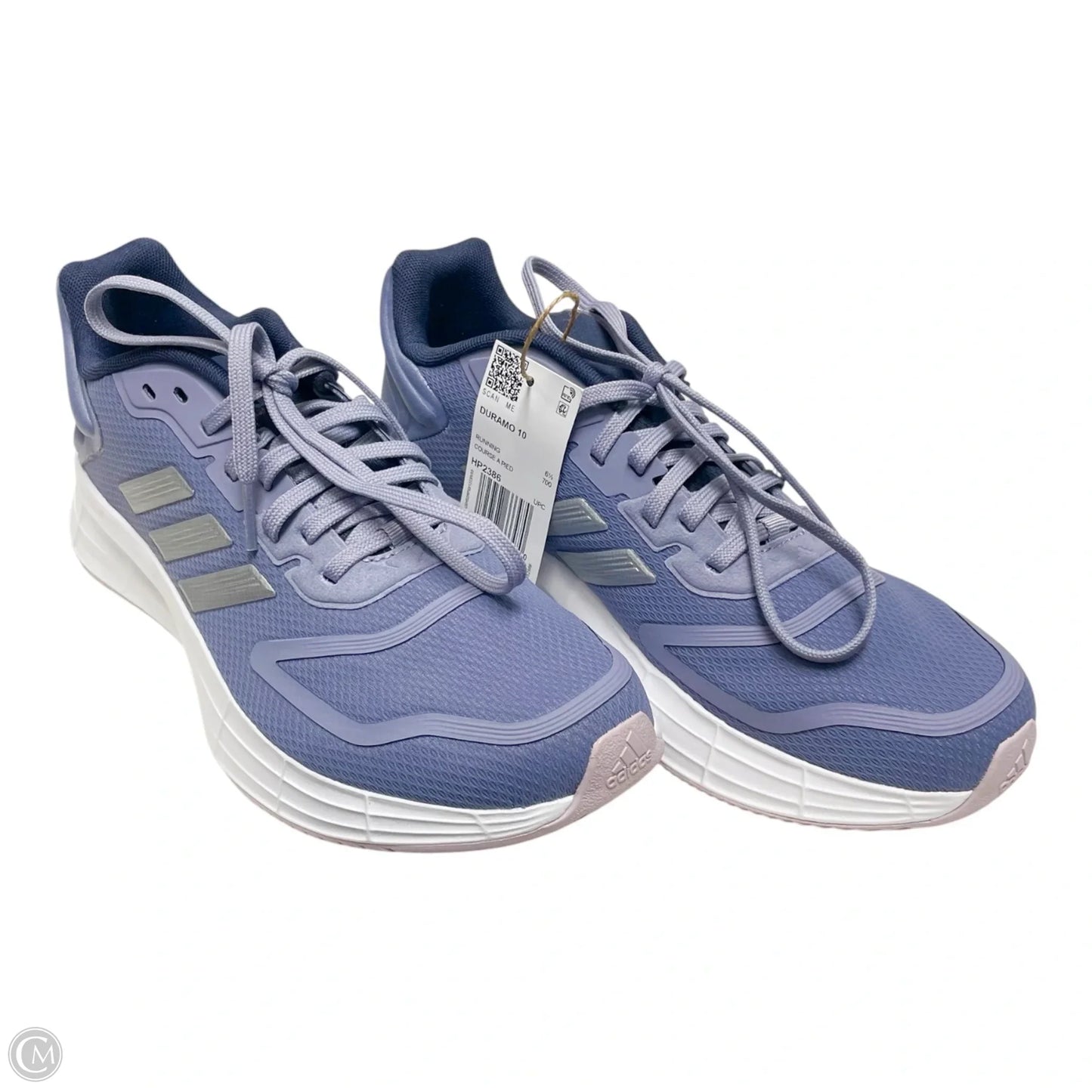 Shoes Athletic By Adidas In Grey, Size: 8