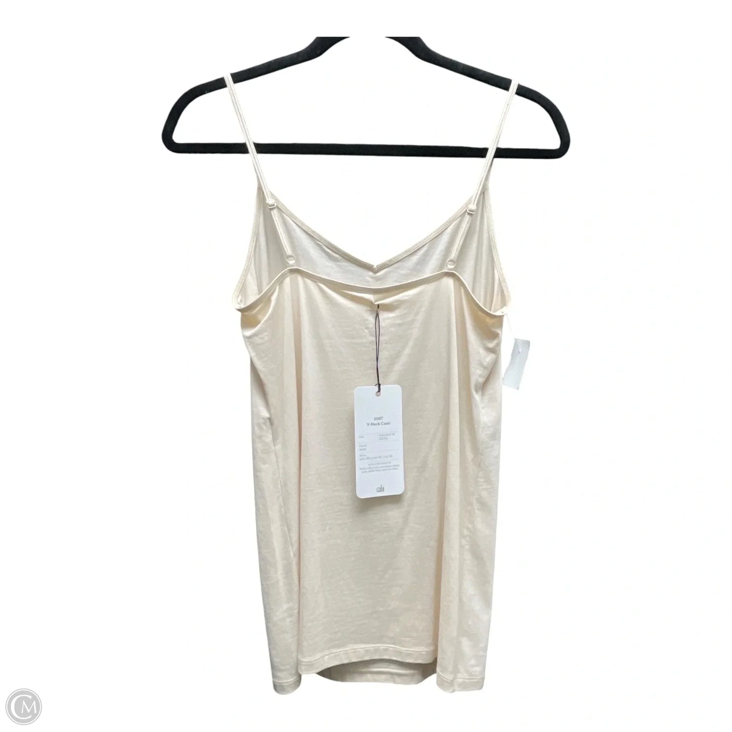 Top Cami By Cabi In Cream, Size: M