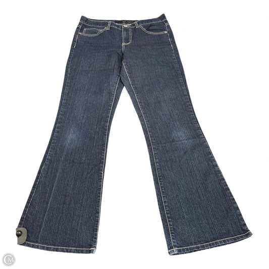 Jeans Flared By Calvin Klein In Brown, Size: 6