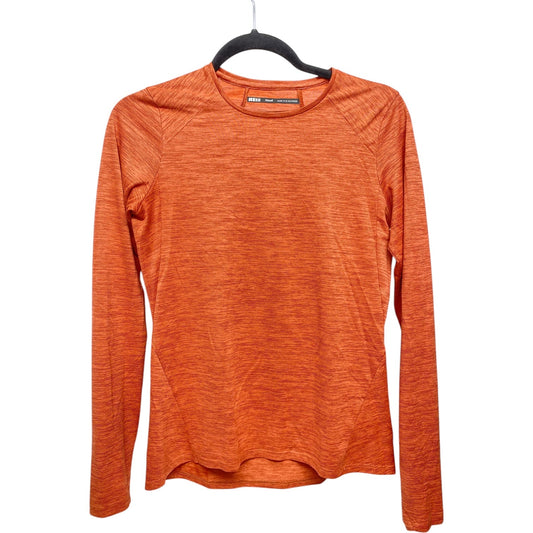 Athletic Top Long Sleeve Crewneck By Rei In Orange, Size: Xs