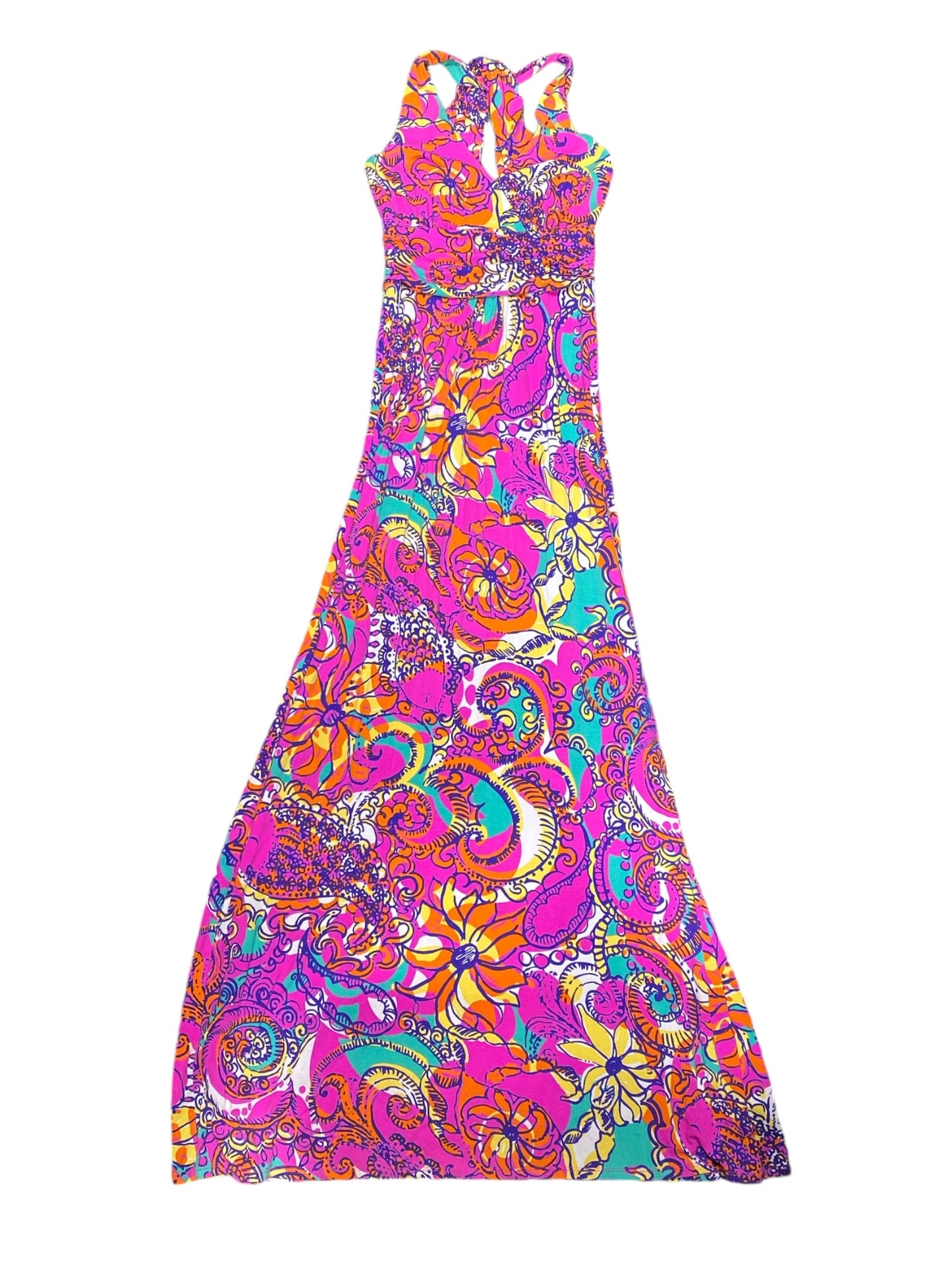 Dress Casual Maxi By Lilly Pulitzer In Multi-colored, Size: Xs