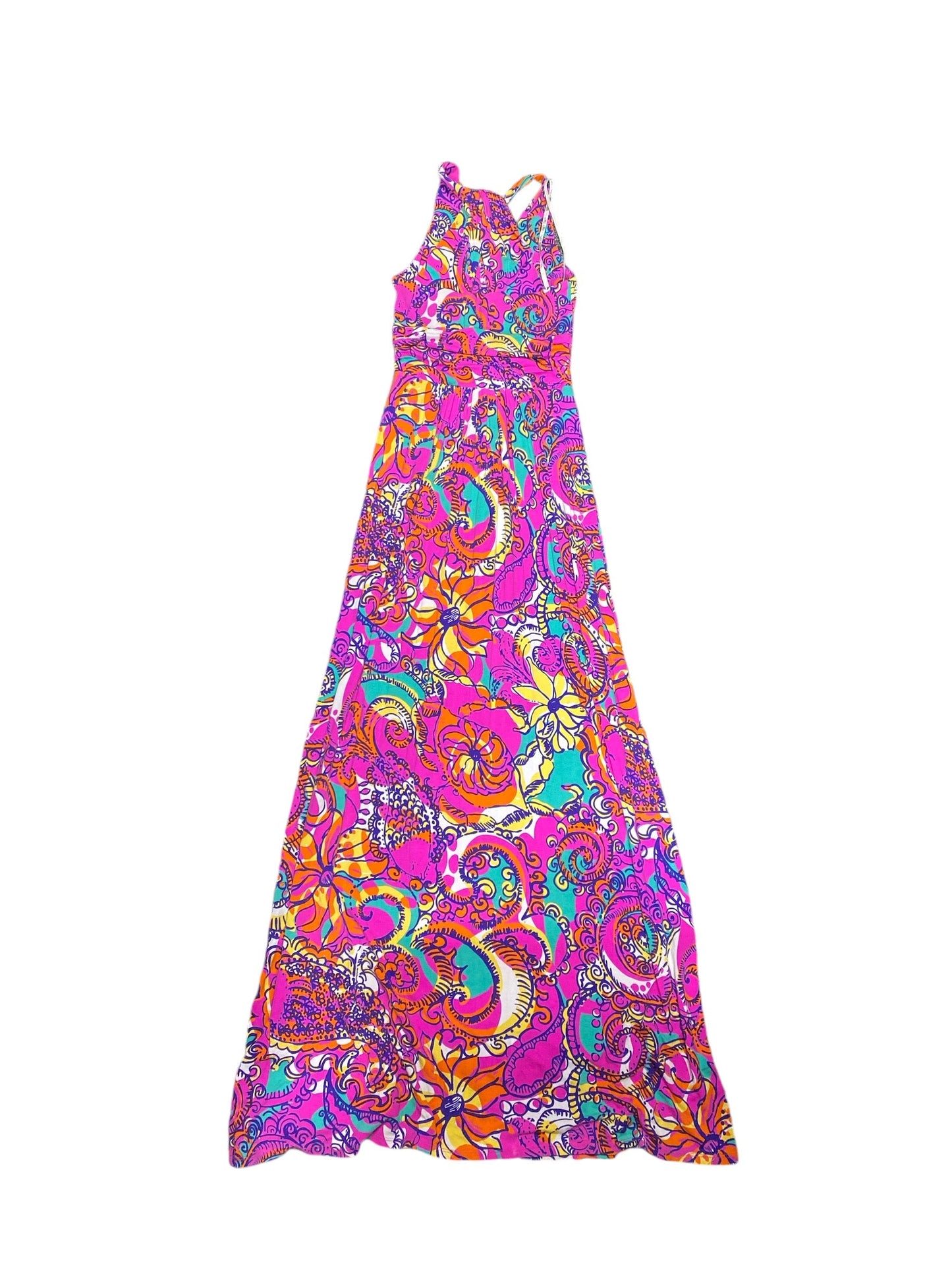 Dress Casual Maxi By Lilly Pulitzer In Multi-colored, Size: Xs