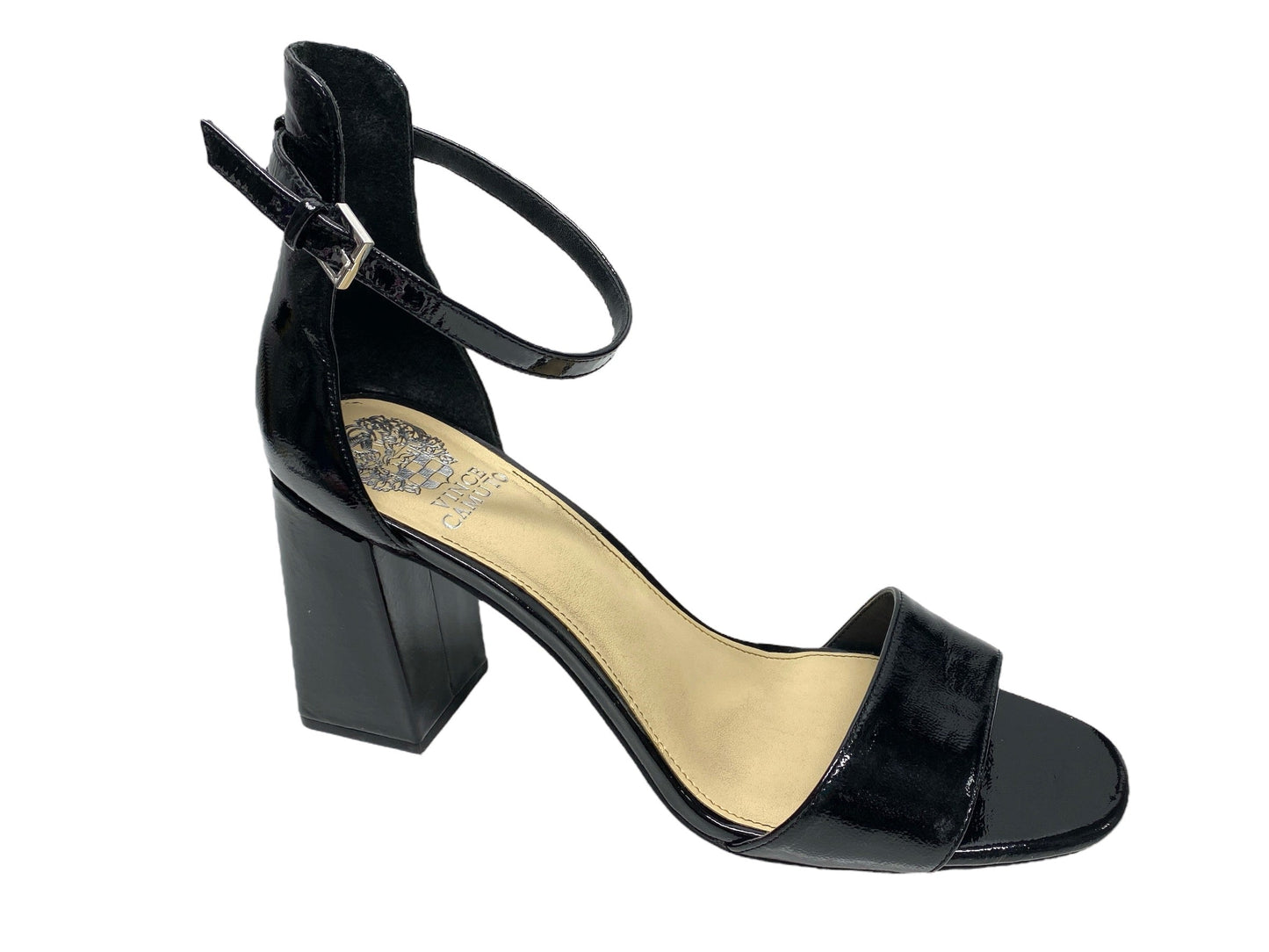 Sandals Heels Block By Vince Camuto In Black, Size: 11