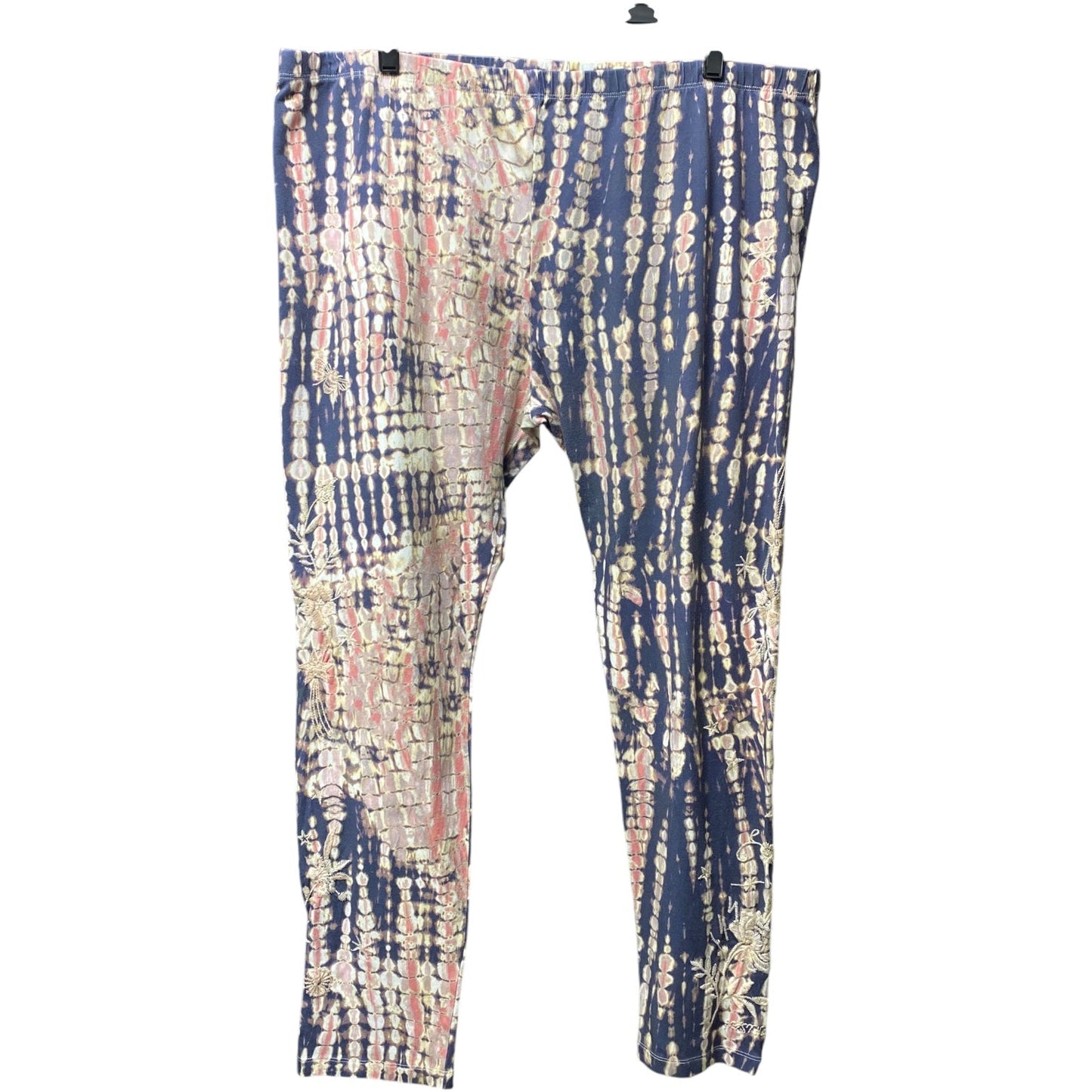 Pants Designer By Johnny Was In Multi-colored, Size: 2x