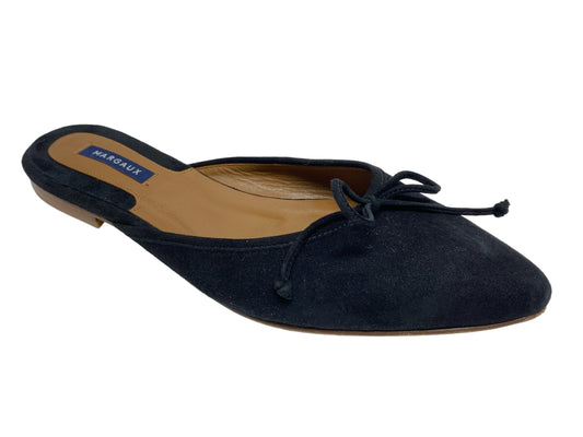 Black Shoes Flats Margaux, Size 12