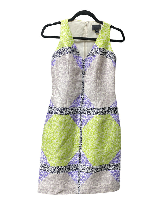 Dress Casual Short By J. Crew In Green & Purple, Size: 0