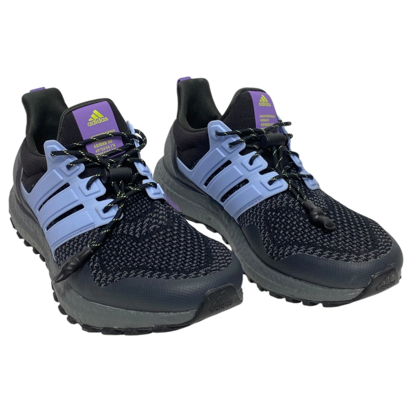 Shoes Athletic By Adidas In Black & Blue, Size: 7.5