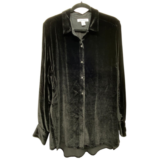 Top Long Sleeve By Tommy Bahama In Black, Size: Xl