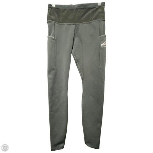 Athletic Leggings By Nike Apparel In Black, Size: S