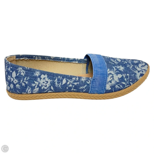 Shoes Flats By Moleca In Floral Print, Size: 7