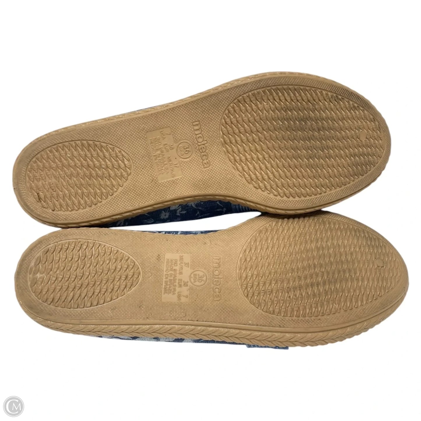 Shoes Flats By Moleca In Floral Print, Size: 7