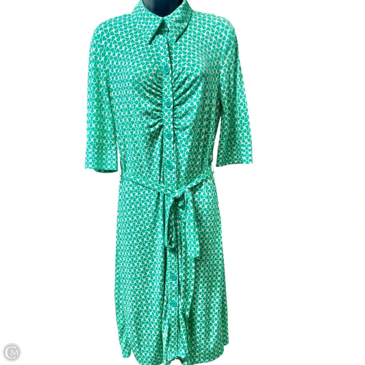 Dress Casual Short By Laundry In Green & White, Size: 6