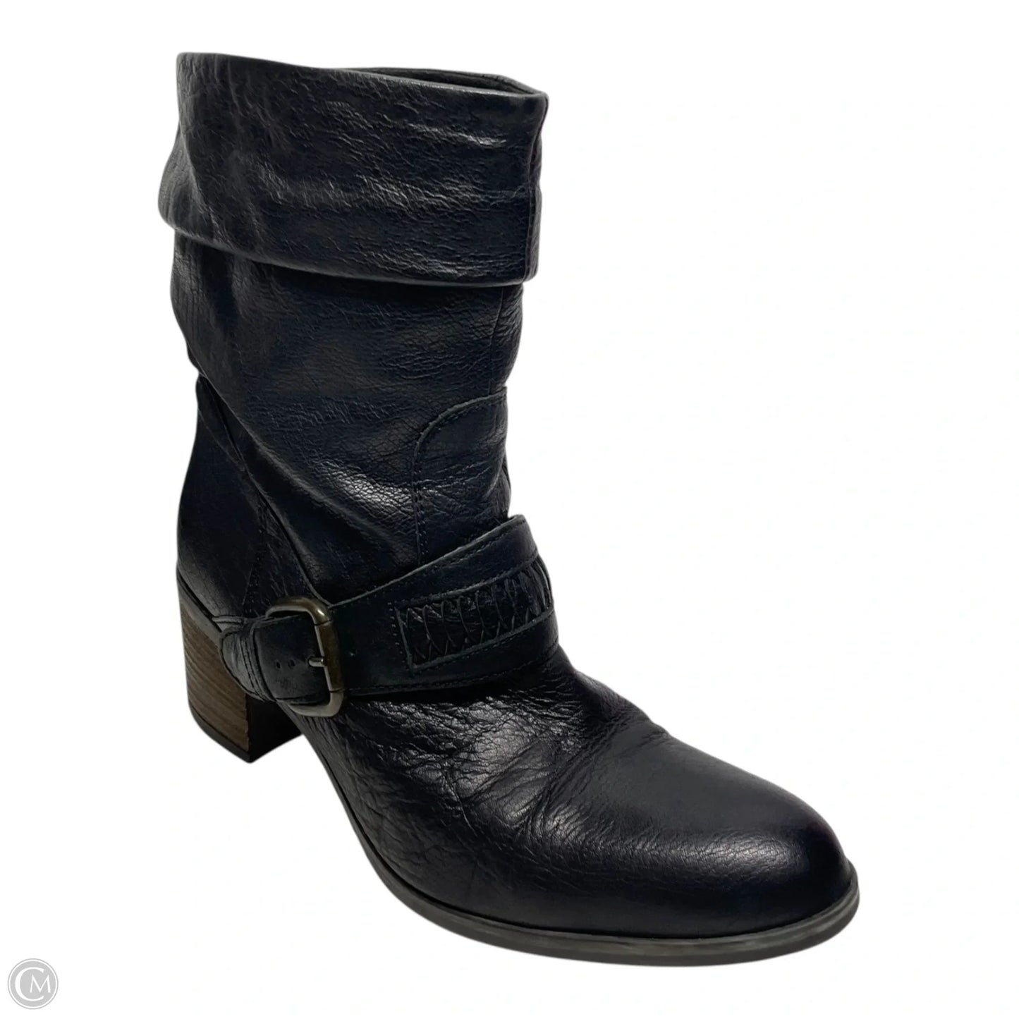 Boots Mid-calf Heels By Clarks In Black, Size: 5.5