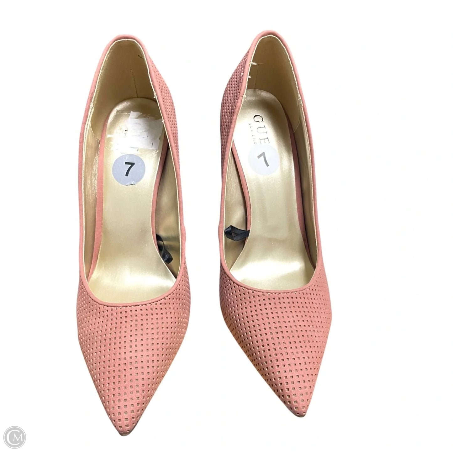 Shoes Heels Stiletto By Guess In Pink, Size: 7