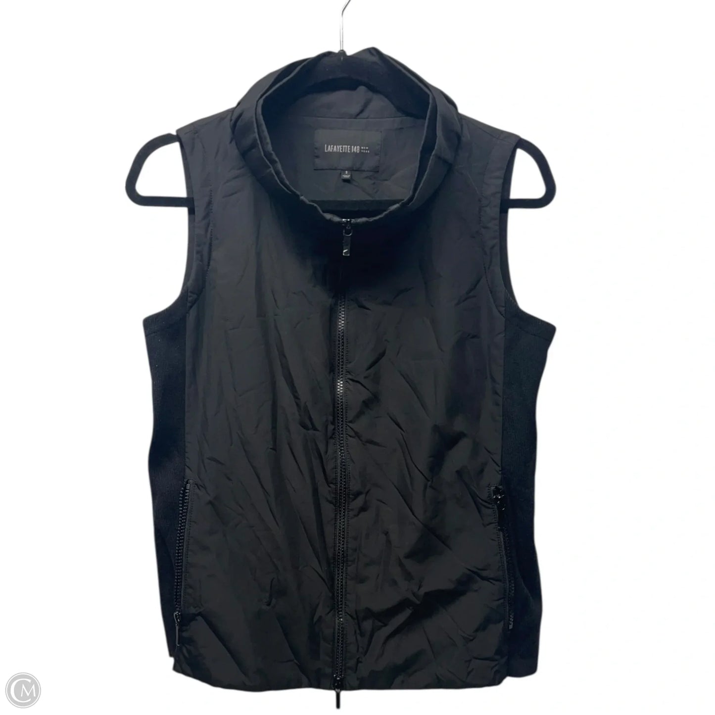 Vest Designer By Lafayette 148 In Black, Size: S