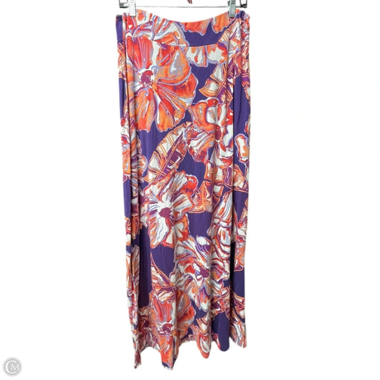 Skirt Maxi By Tommy Bahama In Floral Print, Size: M