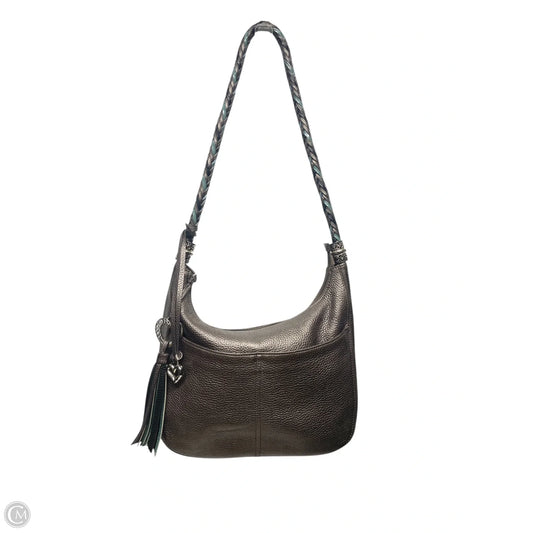 Handbag Leather By Brighton, Size: Medium