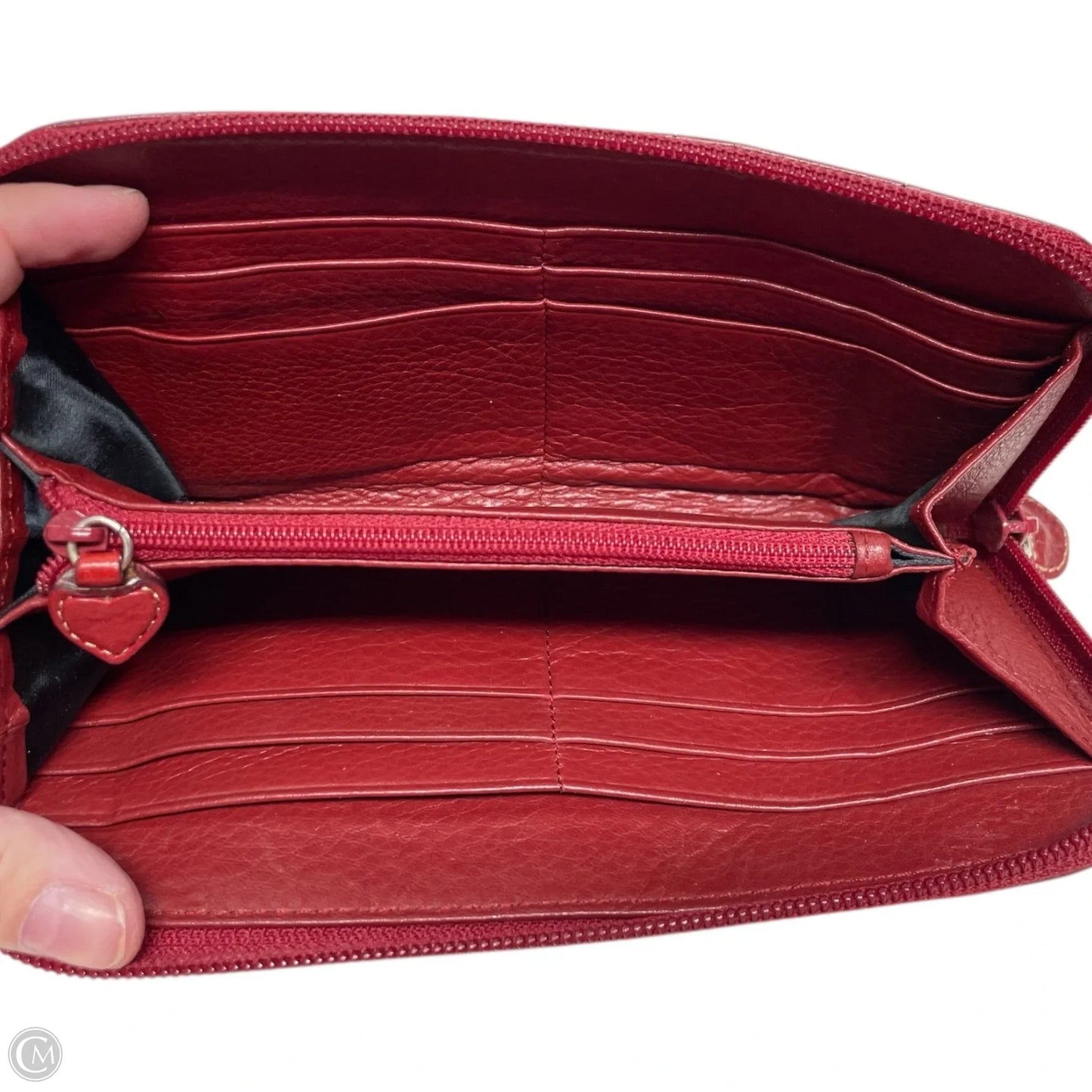 Wallet Leather By Brighton, Size: Medium