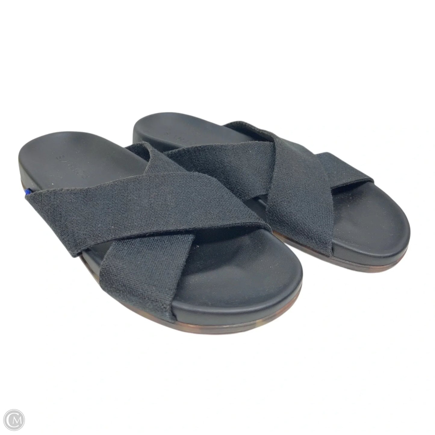 Sandals Flats By Rothys In Black, Size: 9.5