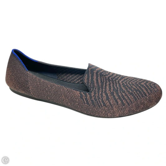 Shoes Flats By Rothys In Animal Print, Size: 10