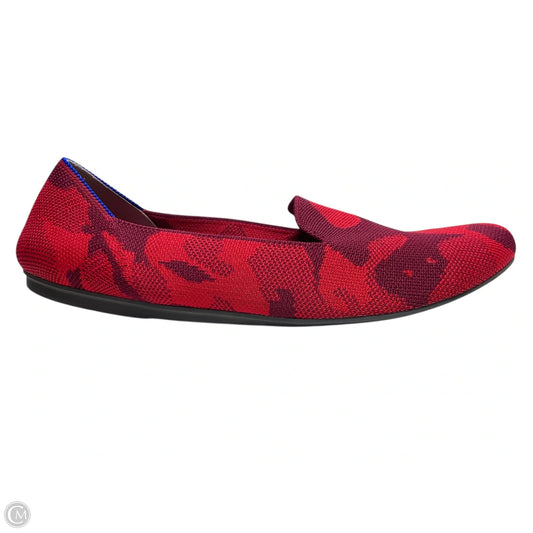 Shoes Flats By Rothys In Purple & Red, Size: 10.5