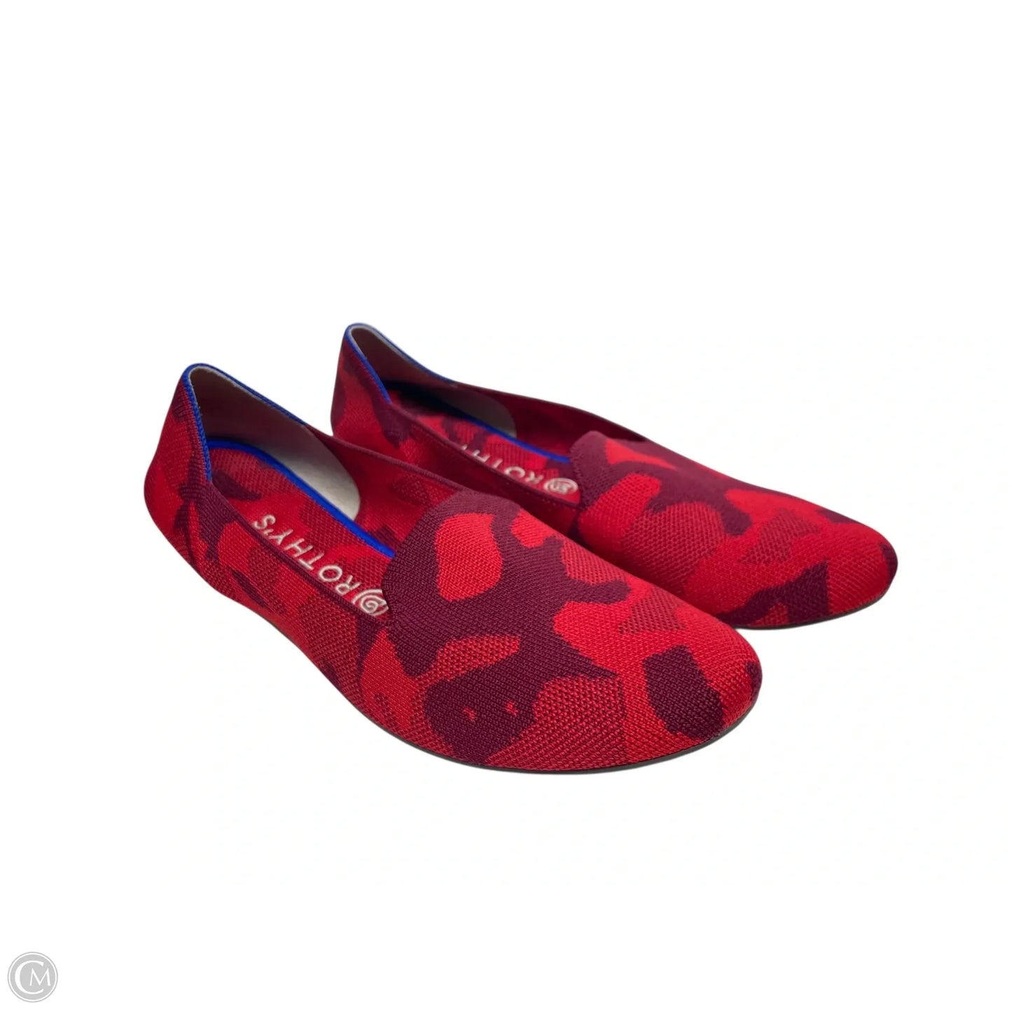 Shoes Flats By Rothys In Purple & Red, Size: 10.5