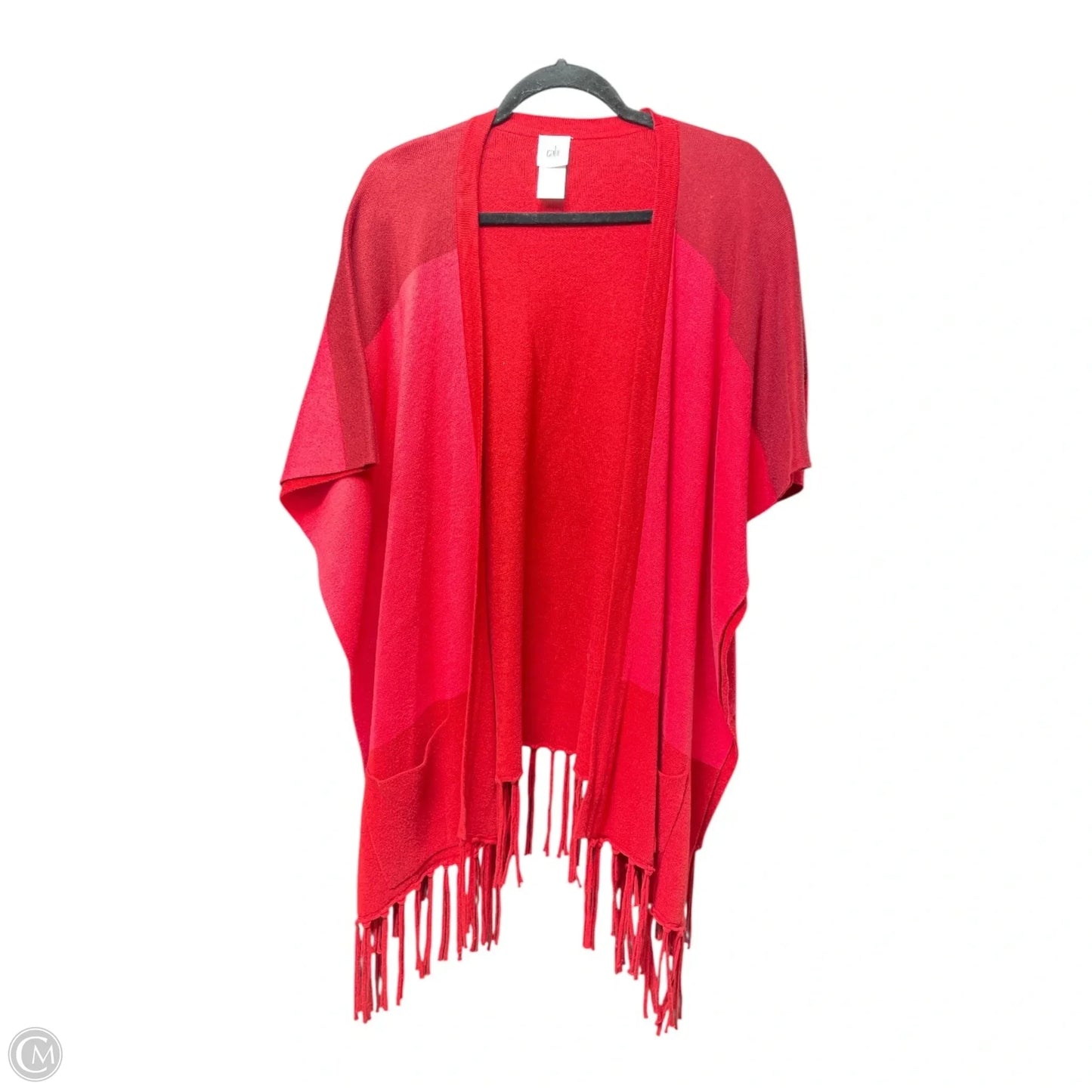 Shawl By Cabi In Pink & Red, Size: Osfm