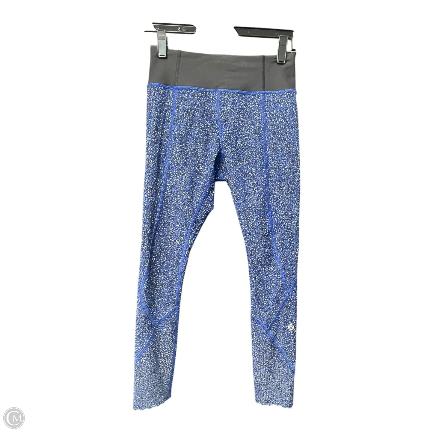 Athletic Leggings By Lululemon In Blue, Size: 4