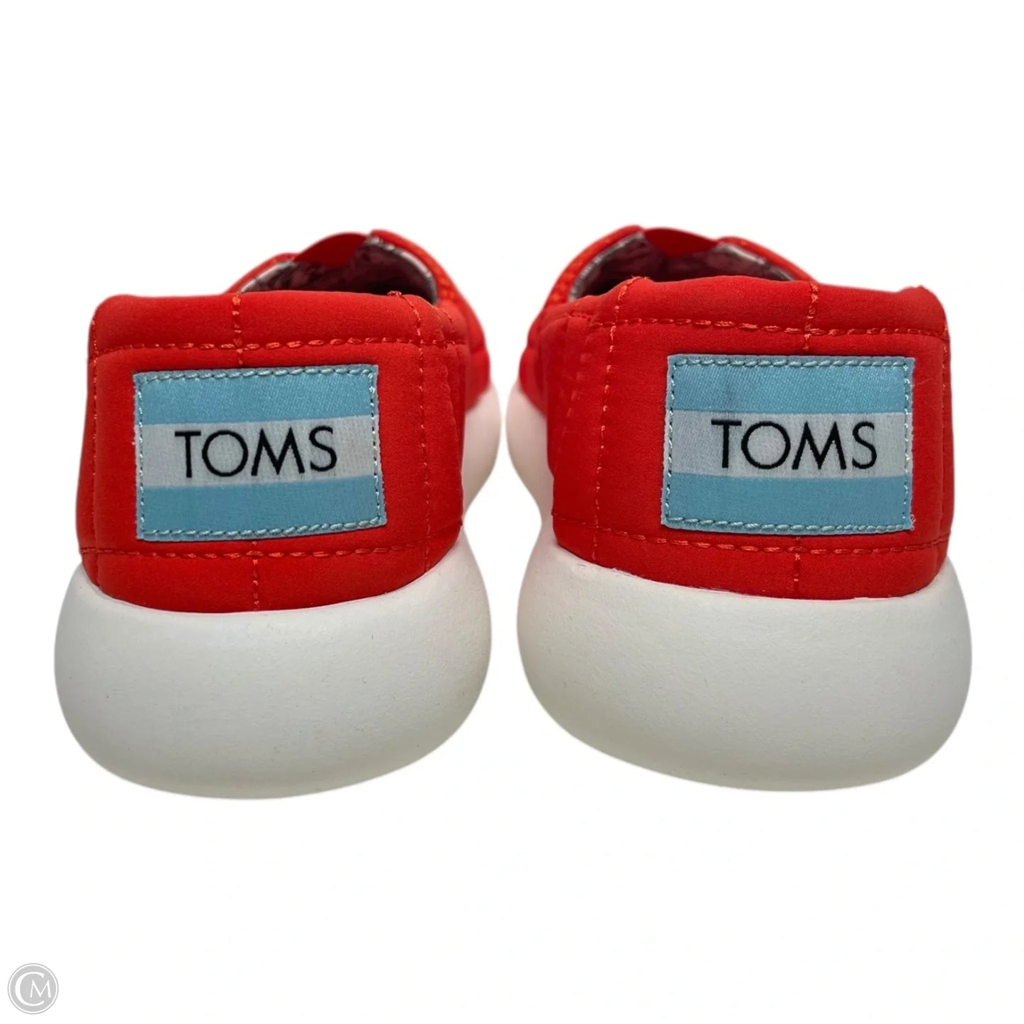 Shoes Flats By Toms In Red, Size: 6.5