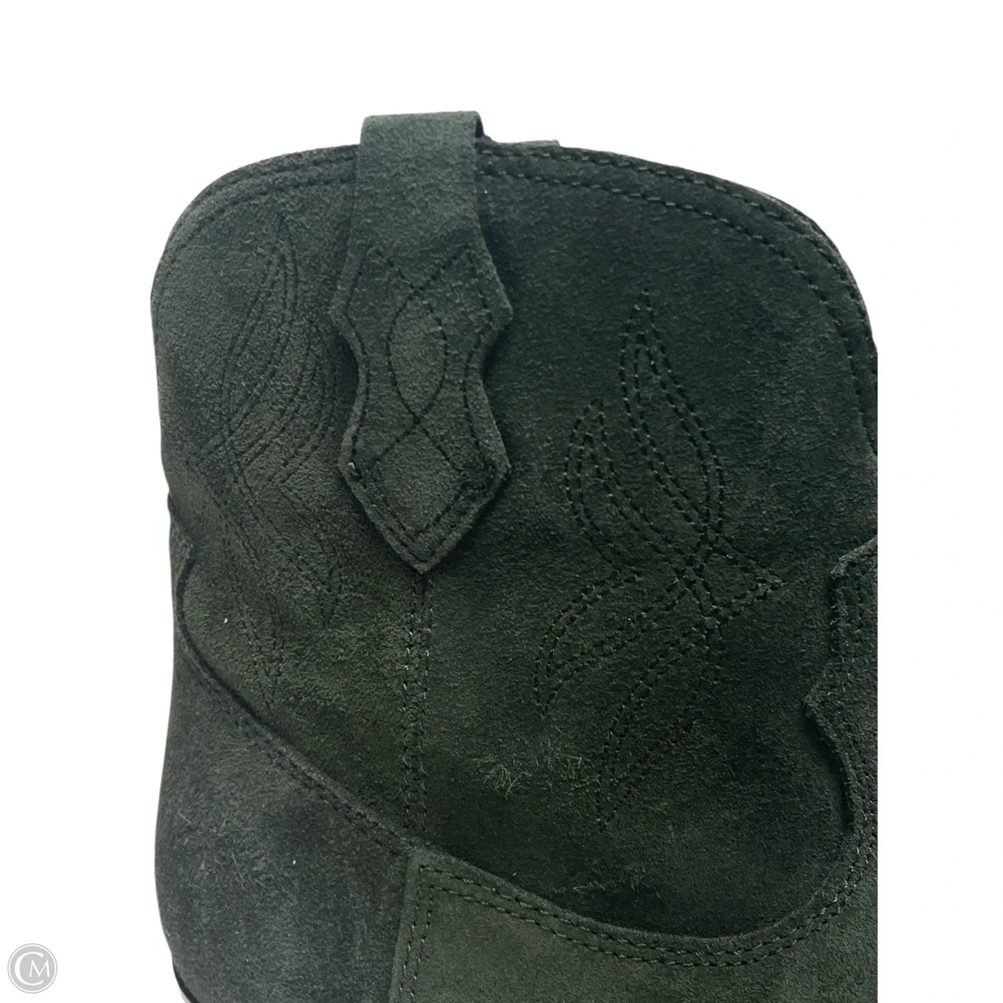 Boots Western By Nine West In Green, Size: 6.5