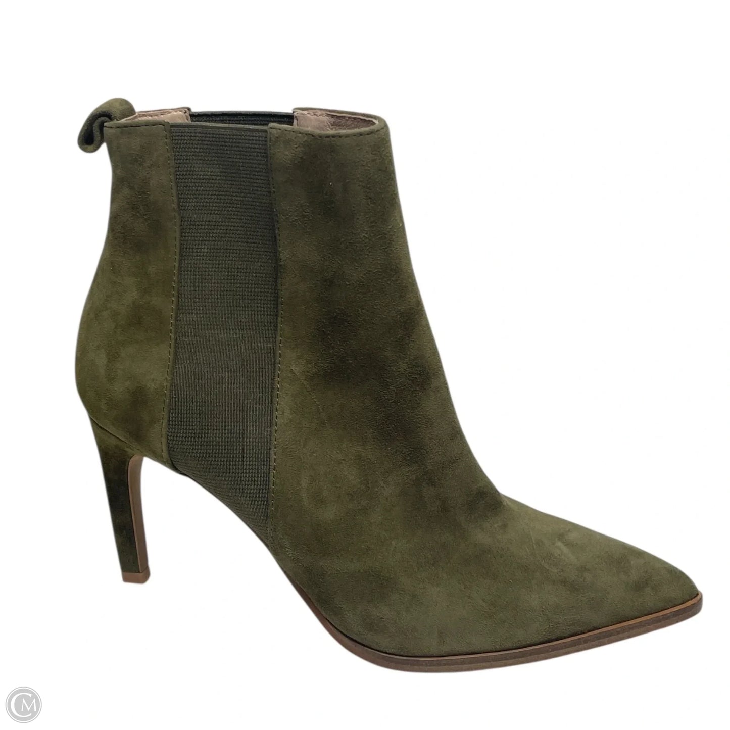 Boots Ankle Heels By 42 GOLD In Green, Size: 6.5