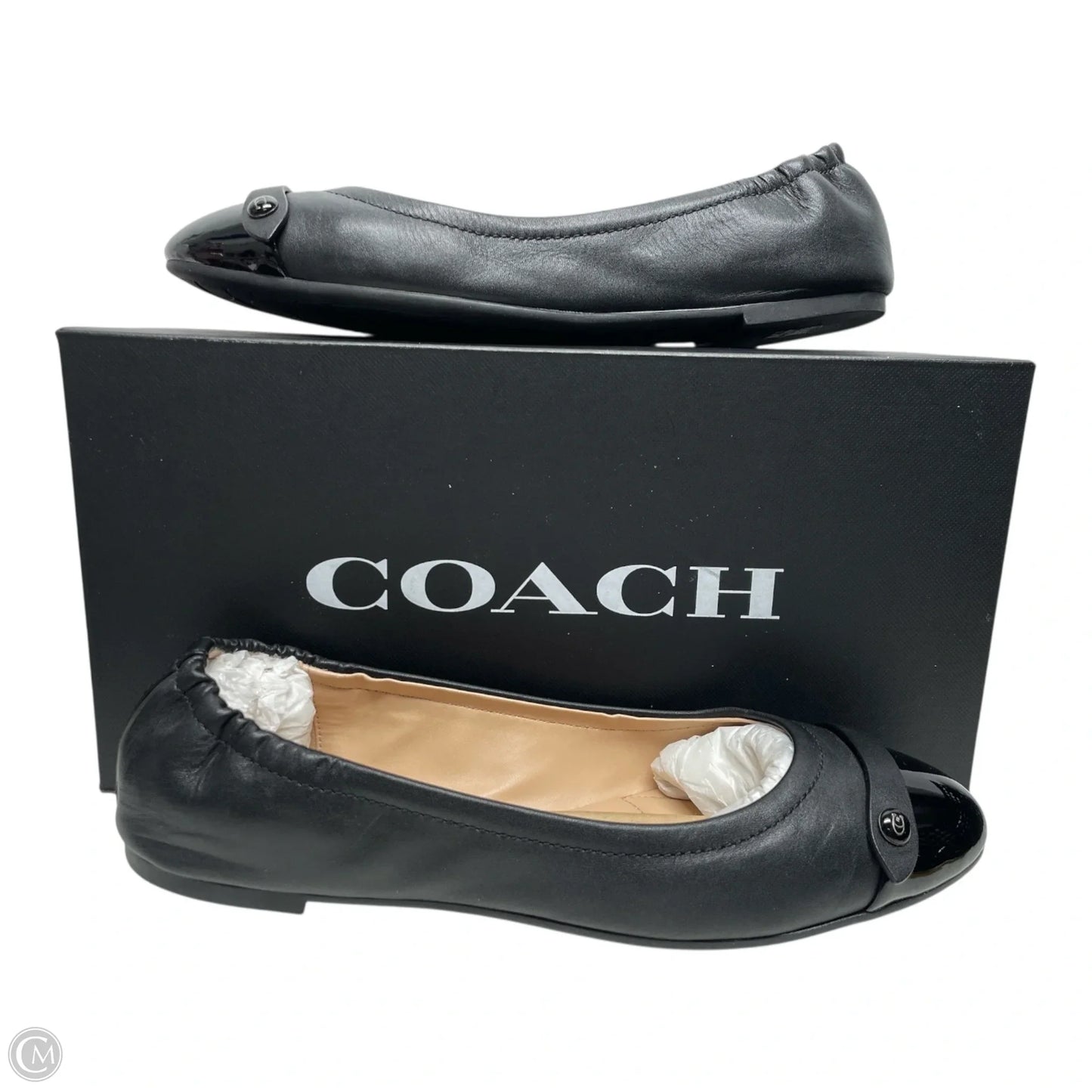 Shoes Designer By Coach In Black, Size: 8.5
