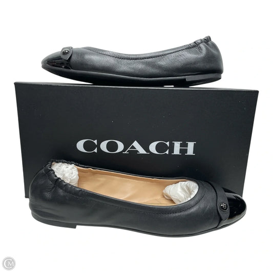 Shoes Designer By Coach In Black, Size: 8.5