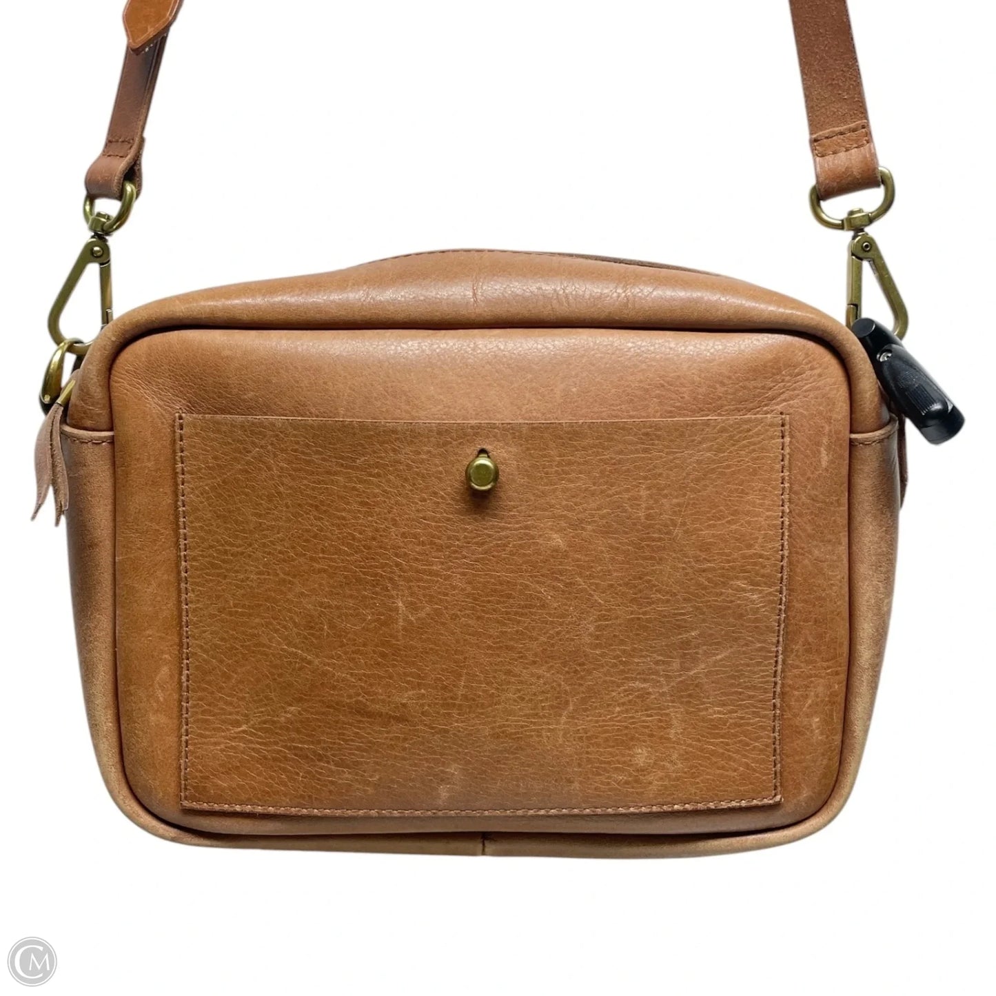 Crossbody Leather By Madewell, Size: Medium