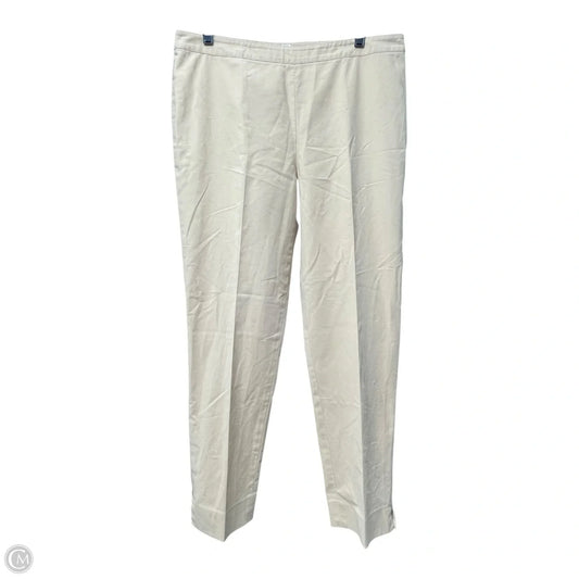 Pants Designer By Lafayette 148 In Tan, Size: 10