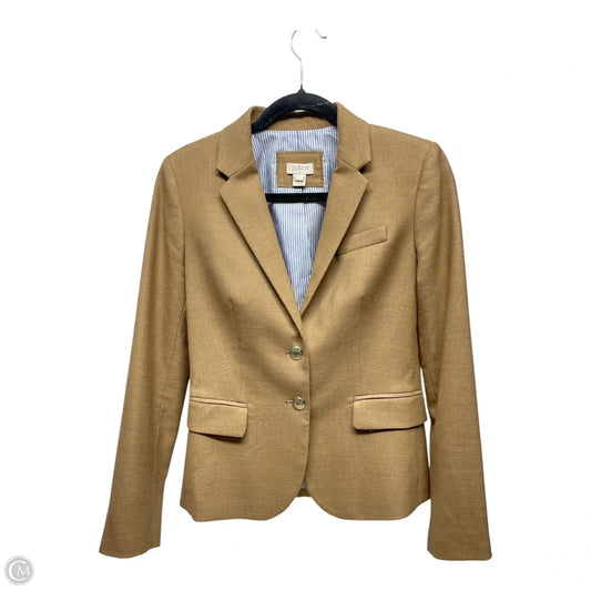 Blazer By J. Crew In Tan, Size: 2