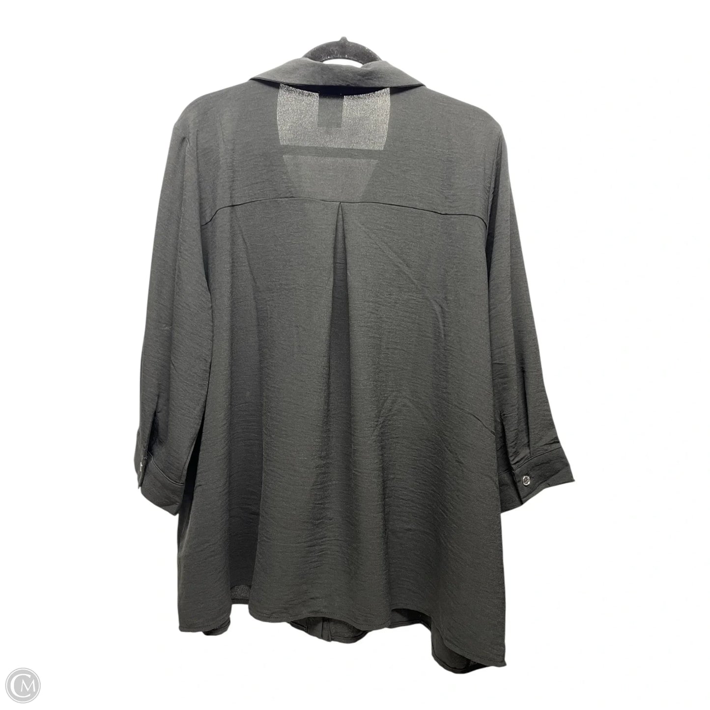 Top 3/4 Sleeve By Naif In Black, Size: 3x