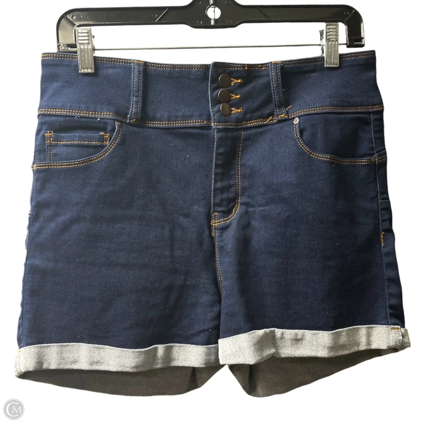 Shorts By Wax Jean In Blue Denim, Size: Xl