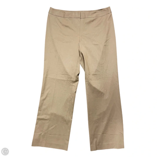 Pants Designer By Lafayette 148 In Brown, Size: 14