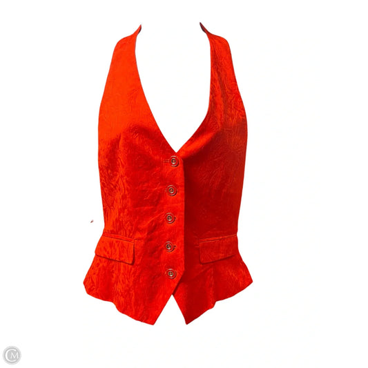 Top Sleeveless By New York And Co In Red, Size: 4