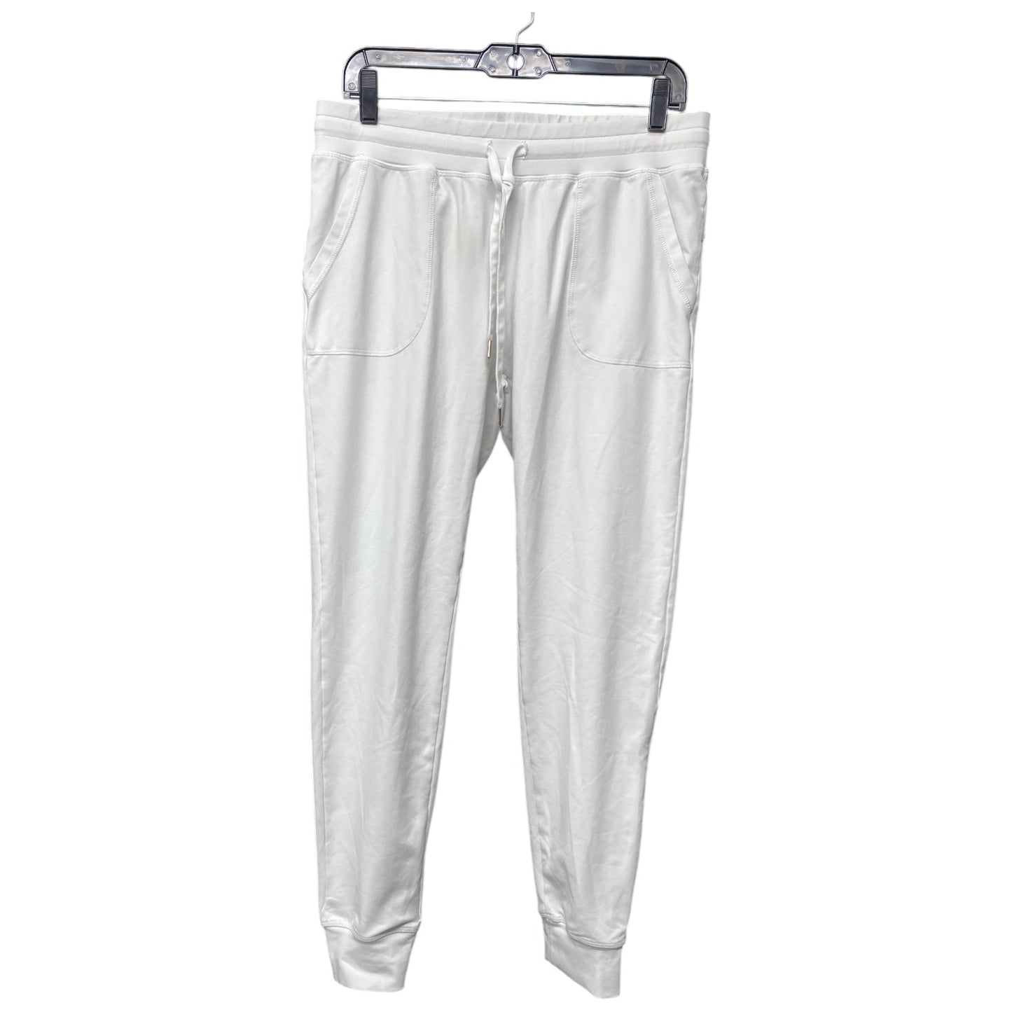 Athletic Pants By Zyia In White, Size: L