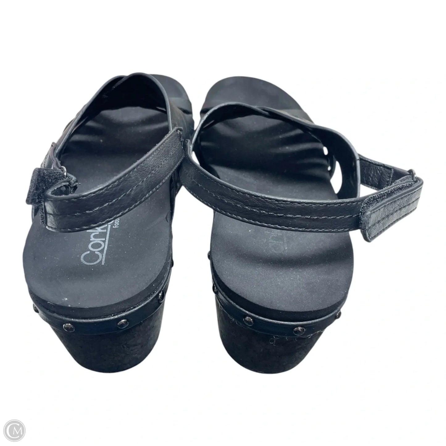 Shoes Heels Wedge By Corkys In Black, Size: 9